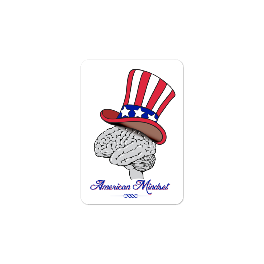 American Mindset Sticker